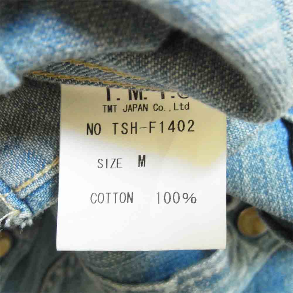 TMT ティーエムティー TSH-F-1402 レギュラー デニム シャツ REGULAR DENIM SHIRT ブルー系 M【中古】