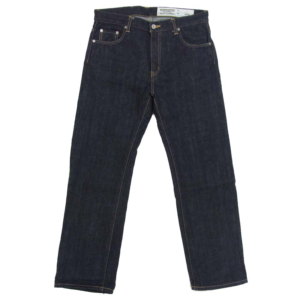 NEIGHBORHOOD ネイバーフッド 16AW 162DCNH-PTM07 リジッド クラシック ベーシック デニム パンツ RIGID CLASSIC BASIC DENIM PANTS インディゴブルー系 M【中古】