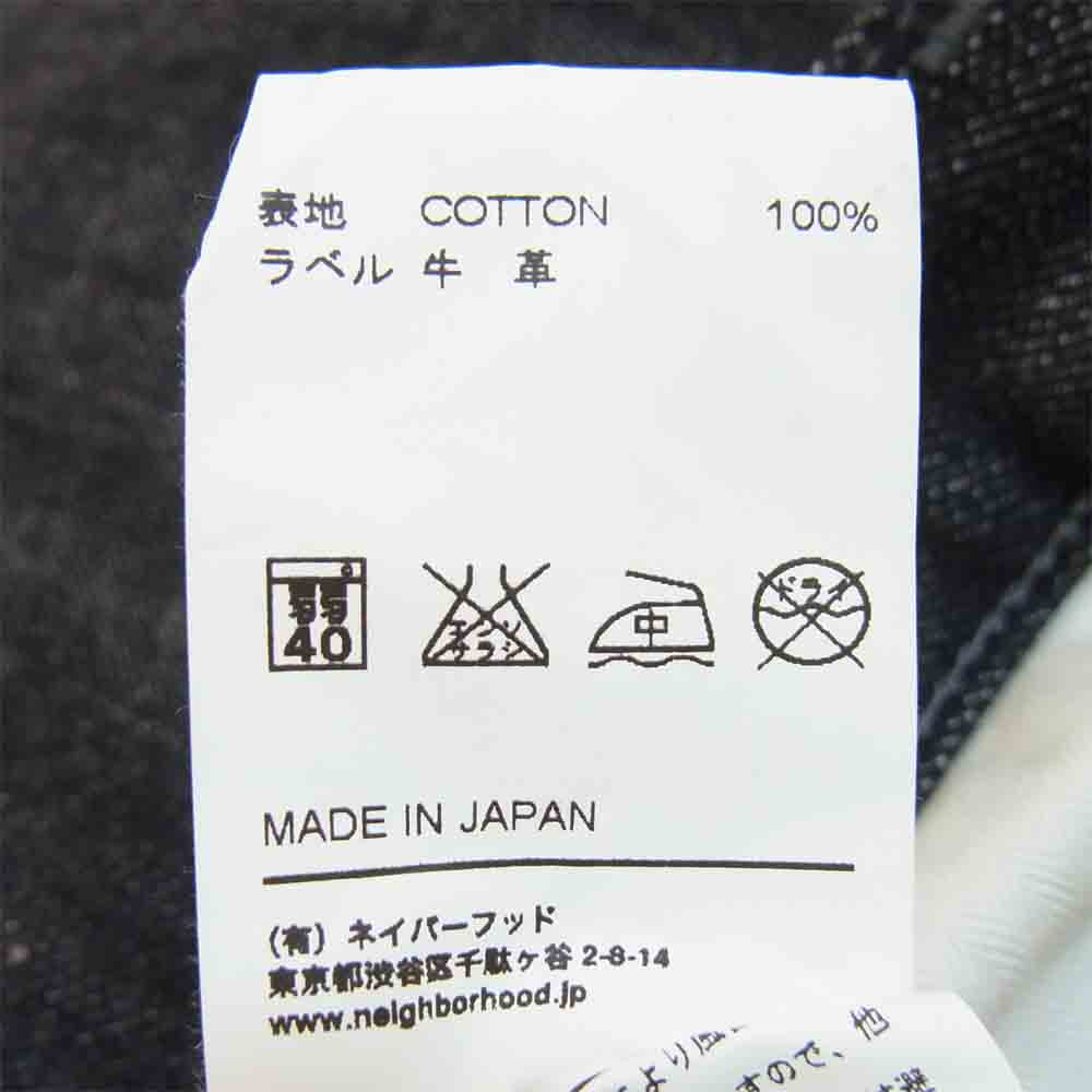 NEIGHBORHOOD ネイバーフッド 15SS 151DCNH-PTM05 リジッド デニム RIGID DENIM インディゴブルー系 M【中古】