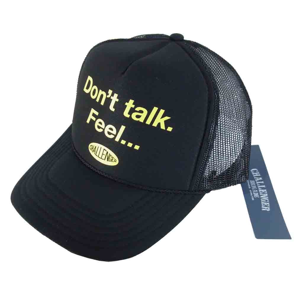 CHALLENGER チャレンジャー CLG-AC-020-059 メッシュ キャップ DTF MESH CAP 帽子 ブラック系【新古品】【未使用】【中古】