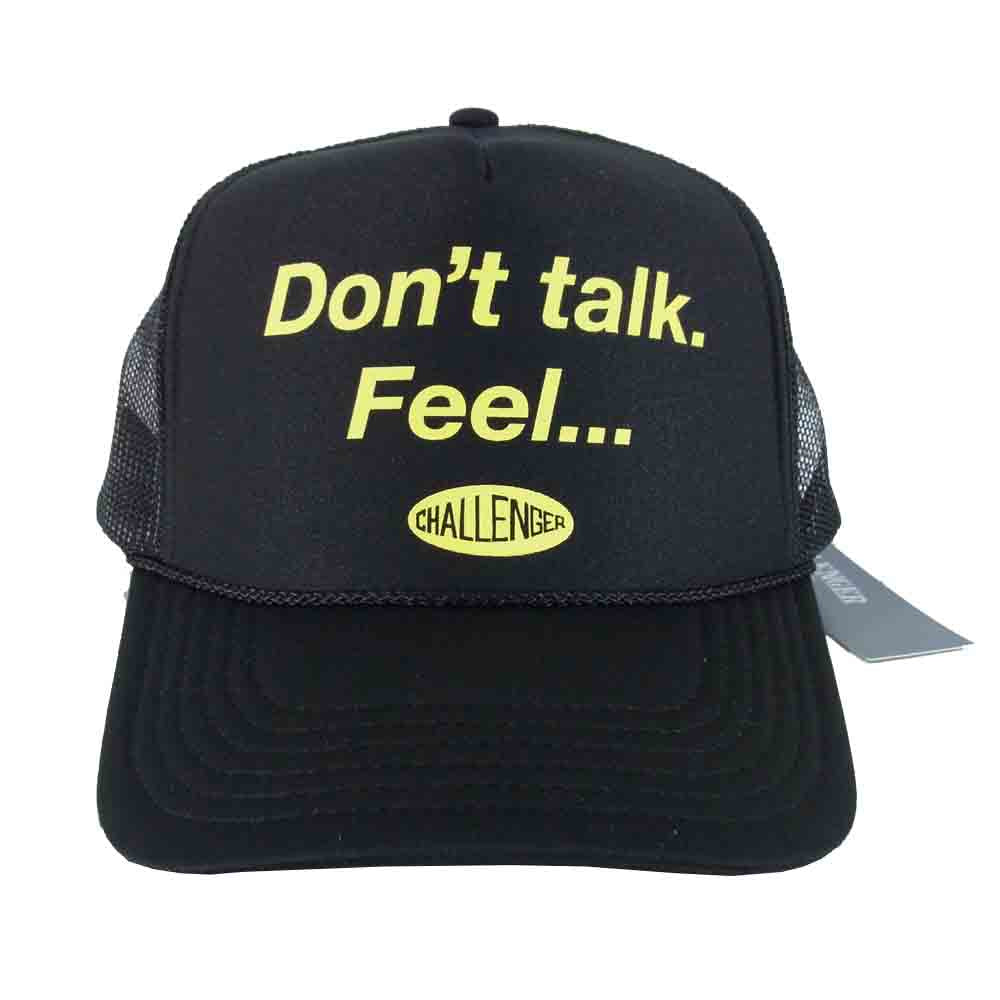 CHALLENGER チャレンジャー CLG-AC-020-059 メッシュ キャップ DTF MESH CAP 帽子 ブラック系【新古品】【未使用】【中古】