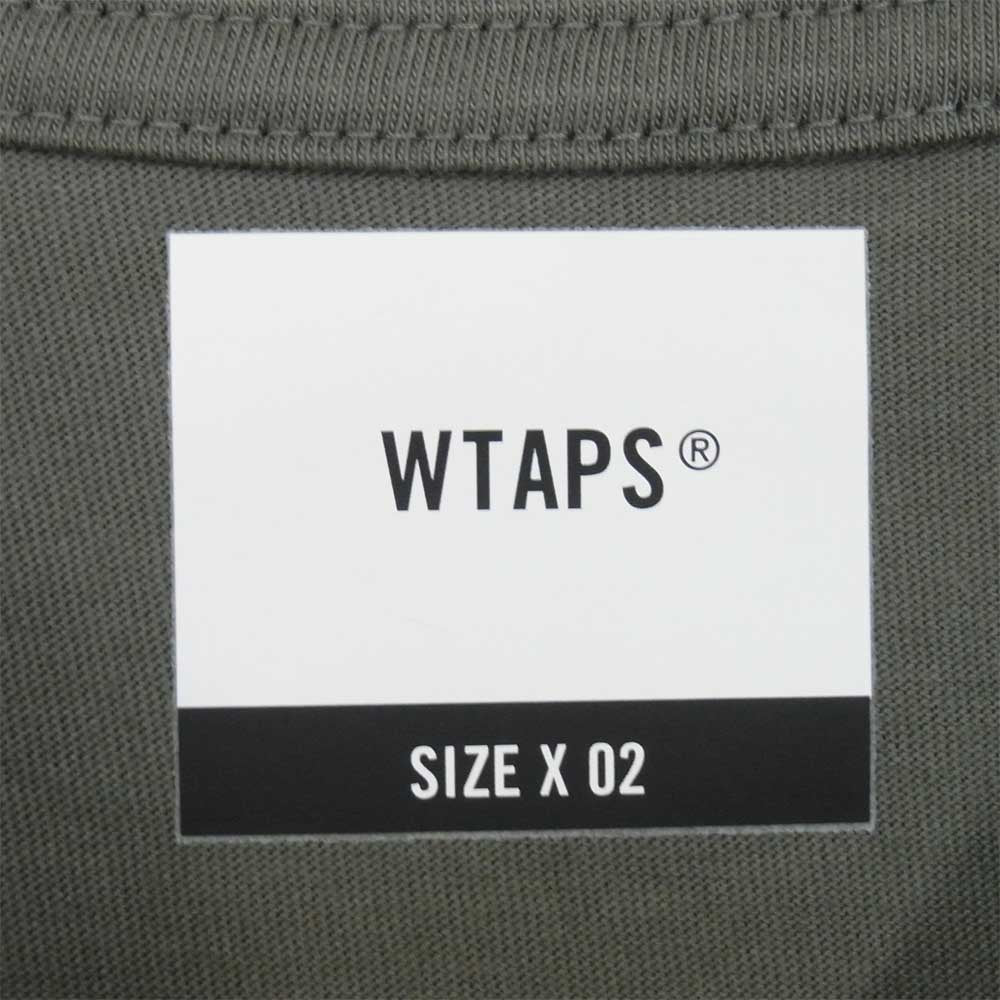 WTAPS ダブルタップス 20AW 202PCDT-ST01S BOB SCREEN SS TEE Tシャツ OLIVE DRAB M【新古品】【未使用】【中古】