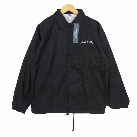 CHALLENGER チャレンジャー CLG-JK-020-017 コーチ ジャケット ノー ペイン ノー ゲイン NO PAIN NO GAIN COACH JKT ブラック系 M【新古品】【未使用】【中古】