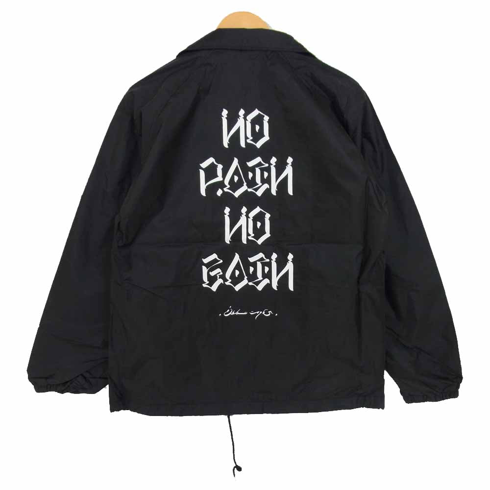 CHALLENGER チャレンジャー CLG-JK-020-017 コーチ ジャケット ノー ペイン ノー ゲイン NO PAIN NO GAIN COACH JKT ブラック系 M【新古品】【未使用】【中古】