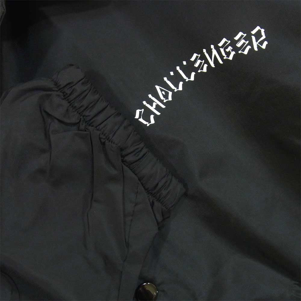 CHALLENGER チャレンジャー CLG-JK-020-017 コーチ ジャケット ノー ペイン ノー ゲイン NO PAIN NO GAIN COACH JKT ブラック系 M【新古品】【未使用】【中古】