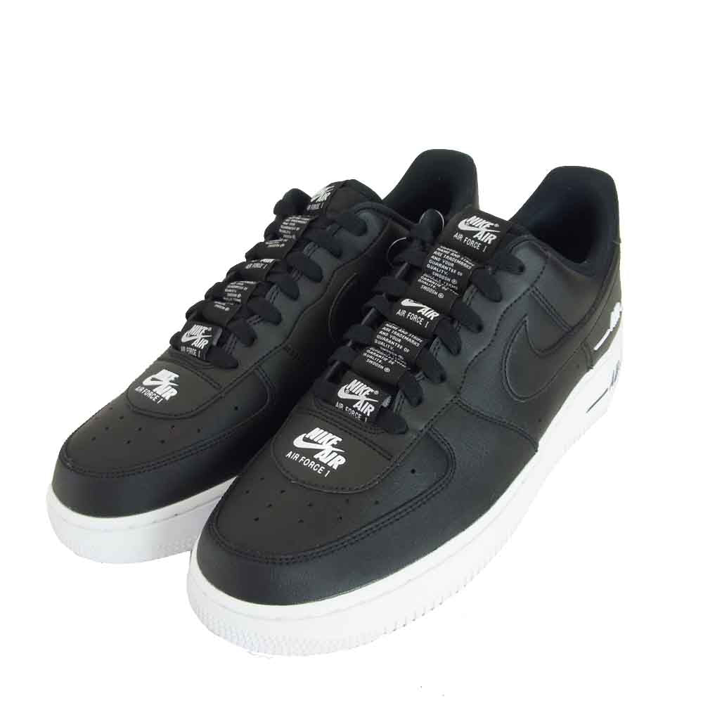 NIKE ナイキ CJ379-001 エア フォース AIR FORCE 1'07 LV8 3 ブラック系 27.5cm【新古品】【未使用】【中古】