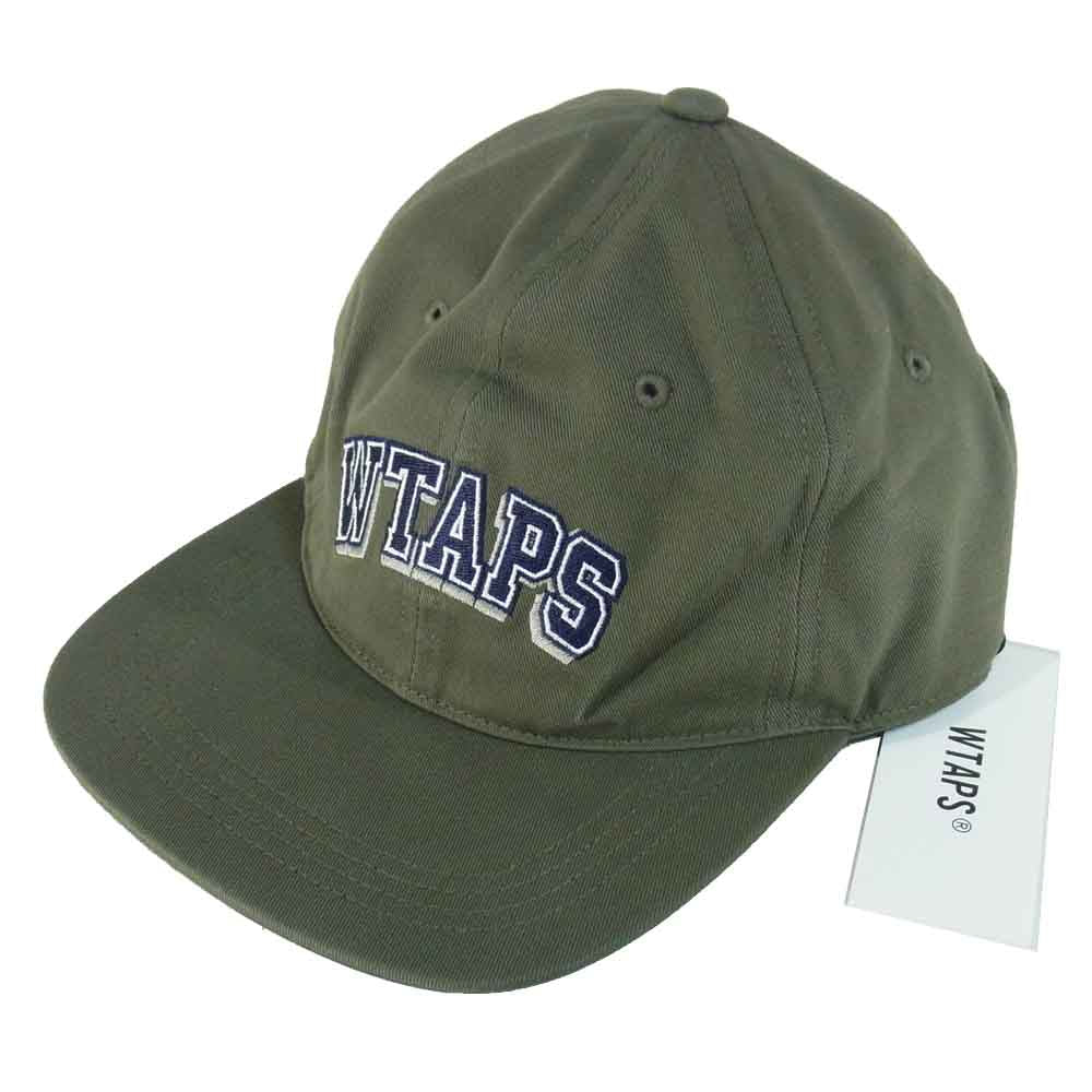 WTAPS ダブルタップス 20SS 201HCDT-HT08 コットン ツイル キャップ COTTON TWILL CAP OLIVE DRAB【新古品】【未使用】【中古】