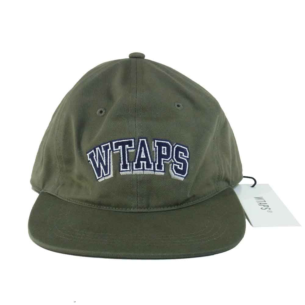 WTAPS ダブルタップス 20SS 201HCDT-HT08 コットン ツイル キャップ COTTON TWILL CAP OLIVE DRAB【新古品】【未使用】【中古】