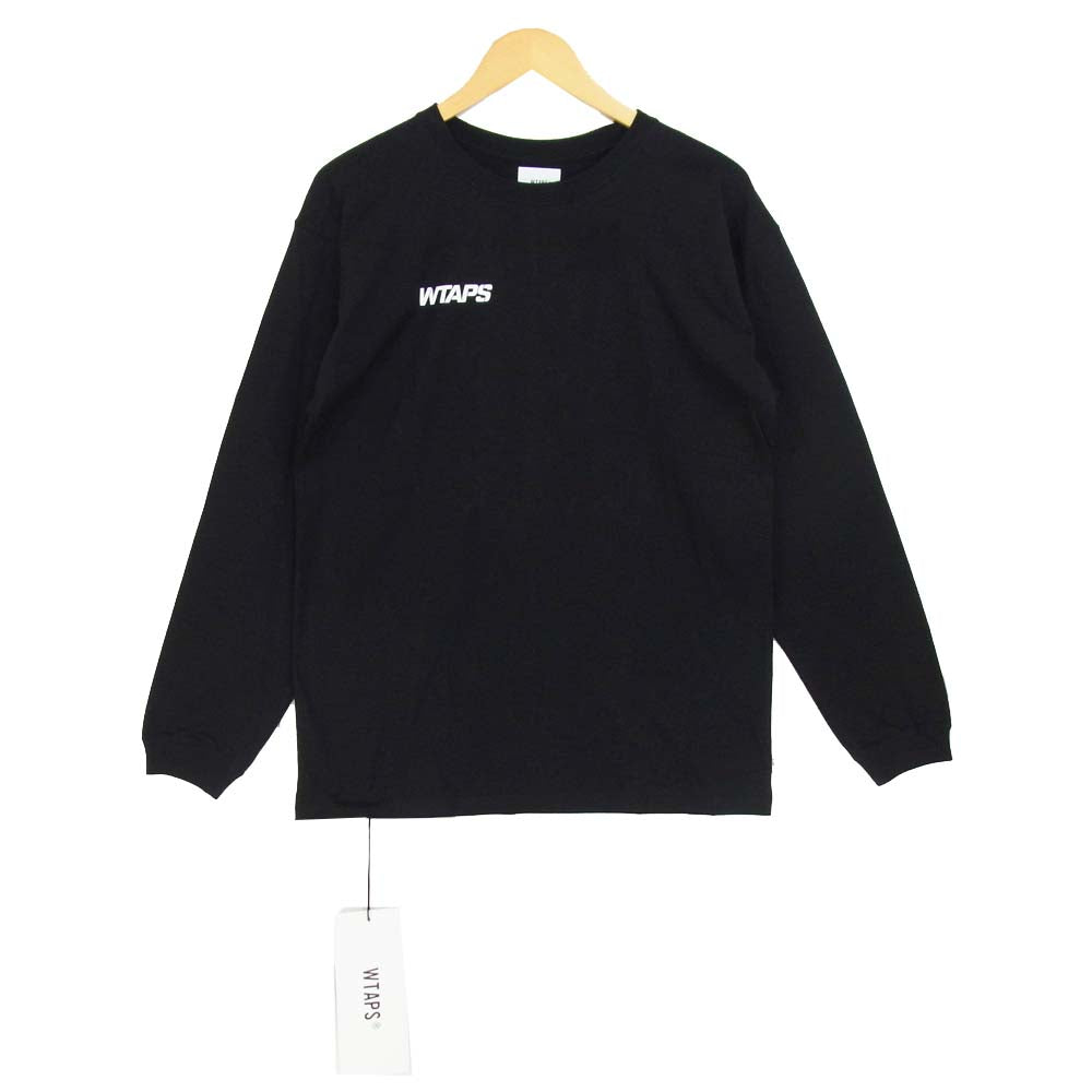 WTAPS ダブルタップス 20AW 202ATDT-LT01S ステンシル ロング スリーブ Tシャツ ステンシル STENCIL L/S Tee ブラック系 M【新古品】【未使用】【中古】