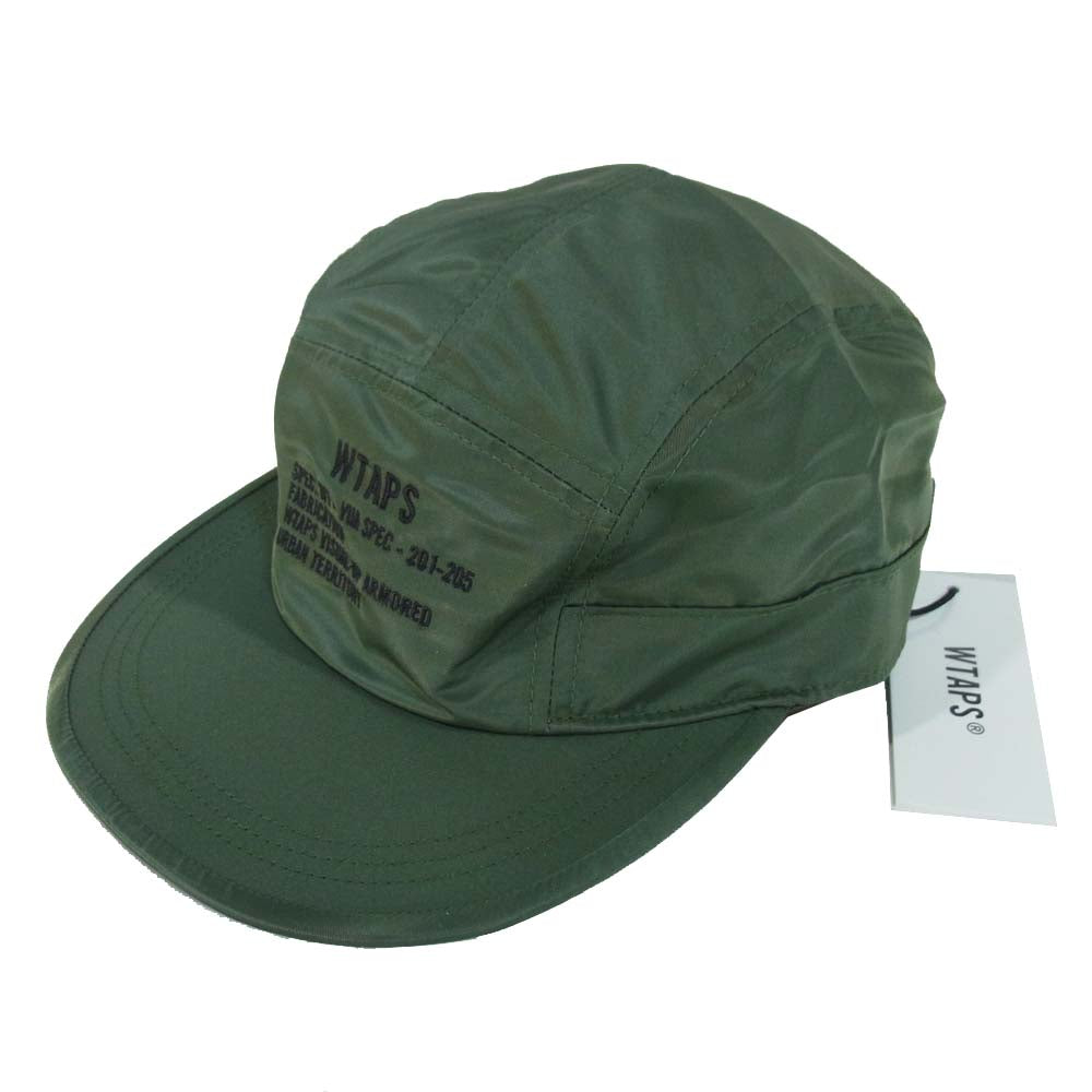 WTAPS ダブルタップス 20SS 201HCDT-HT09 ナイロン ツイル キャップ NYLON TWILL CAP カーキ系 00【新古品】【未使用】【中古】