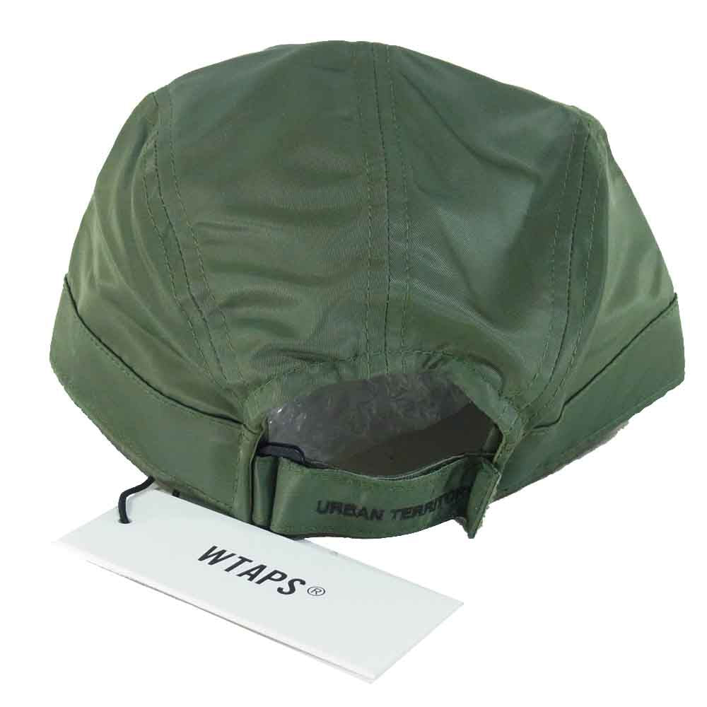 WTAPS ダブルタップス 20SS 201HCDT-HT09 ナイロン ツイル キャップ NYLON TWILL CAP カーキ系 00【新古品】【未使用】【中古】