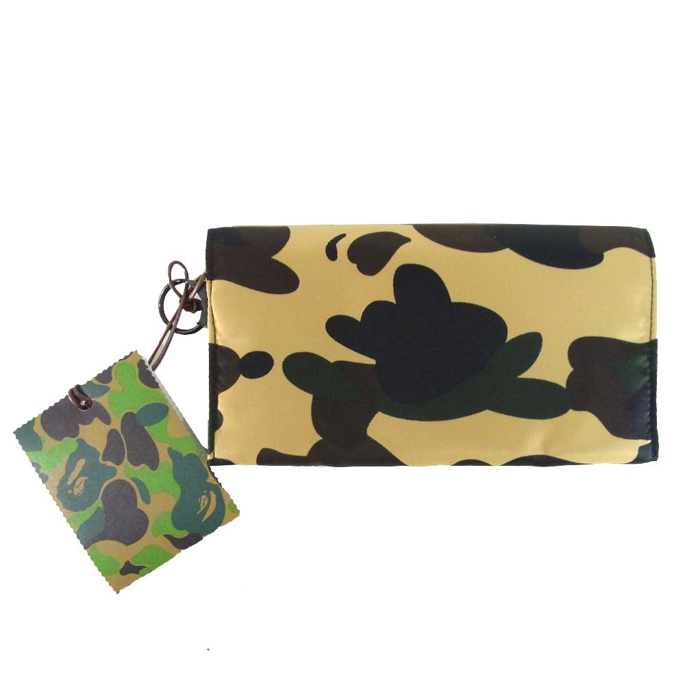 A BATHING APE アベイシングエイプ × ポーター カモ ロング ウォレット