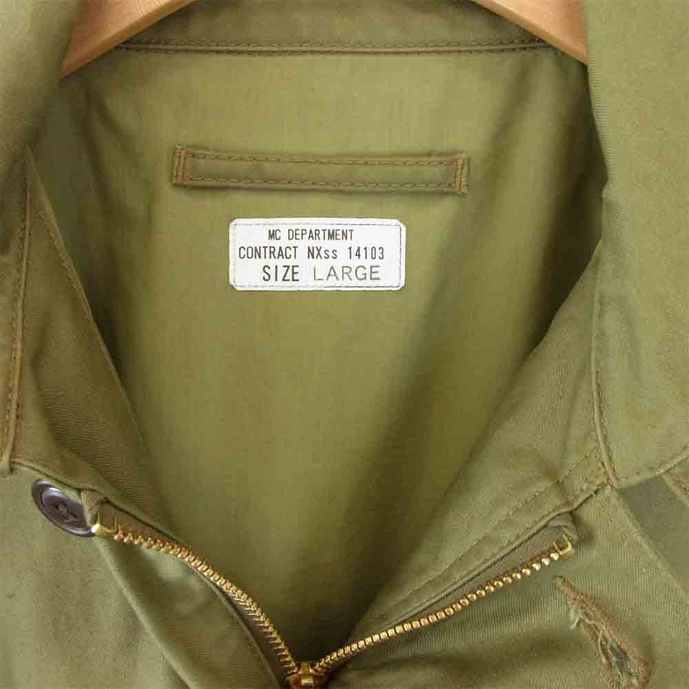 ウエストライド GHOST JACK ミリタリージャケット カーキ系 L【中古】