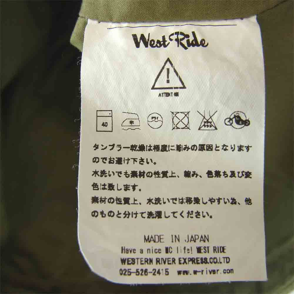 ウエストライド GHOST JACK ミリタリージャケット カーキ系 L【中古】