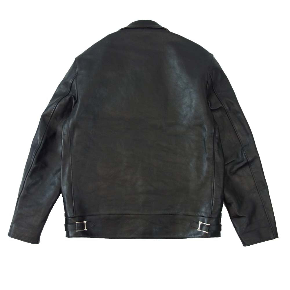 ファインクリークアンドコー ACJK008 Tylor ホースハイド シングル レザー シングル ライダース ジャケット ブラック系 40【新古品】【未使用】【中古】