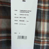 GRAPHPAPER グラフペーパー GM203-50182 THOMAS MASON for GP Oversized Band Collar Shirt オーバーサイズ バンドカラー シャツ GRY × ORG F【新古品】【未使用】【中古】