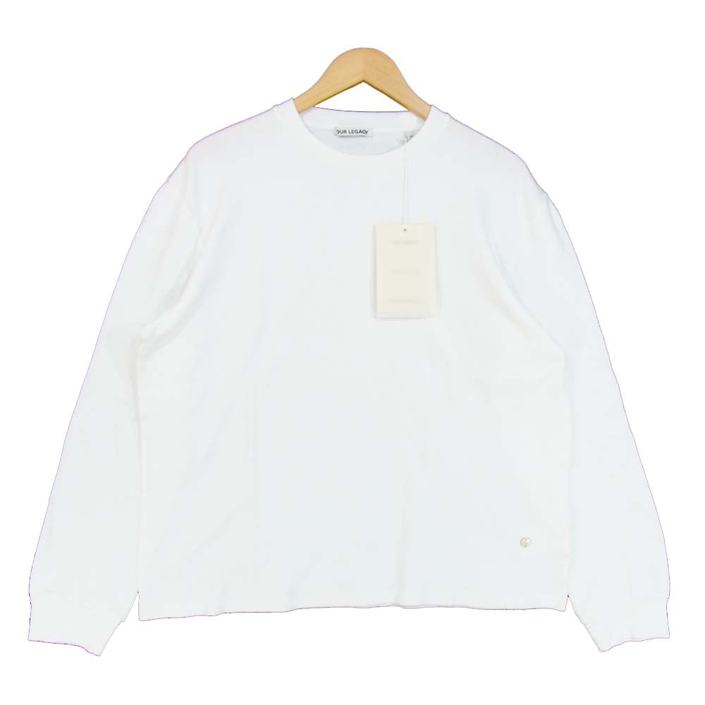 アワーレガシー shrunken long sleeve ロング スリーブ 長袖 Tシャツ  ホワイト系 ホワイト系 48【新古品】【未使用】【中古】