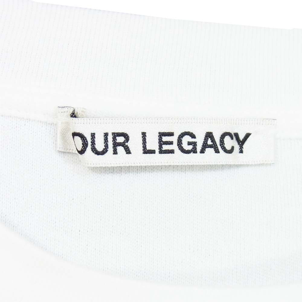 アワーレガシー shrunken long sleeve ロング スリーブ 長袖 Tシャツ  ホワイト系 ホワイト系 48【新古品】【未使用】【中古】