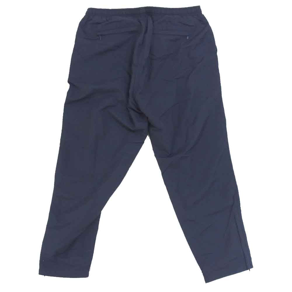 UNDEFEATED アンディフィーテッド × CHAMPION チャンピオン LOGO NYLON PANT ロゴ ナイロン パンツ ネイビー系 L【新古品】【未使用】【中古】