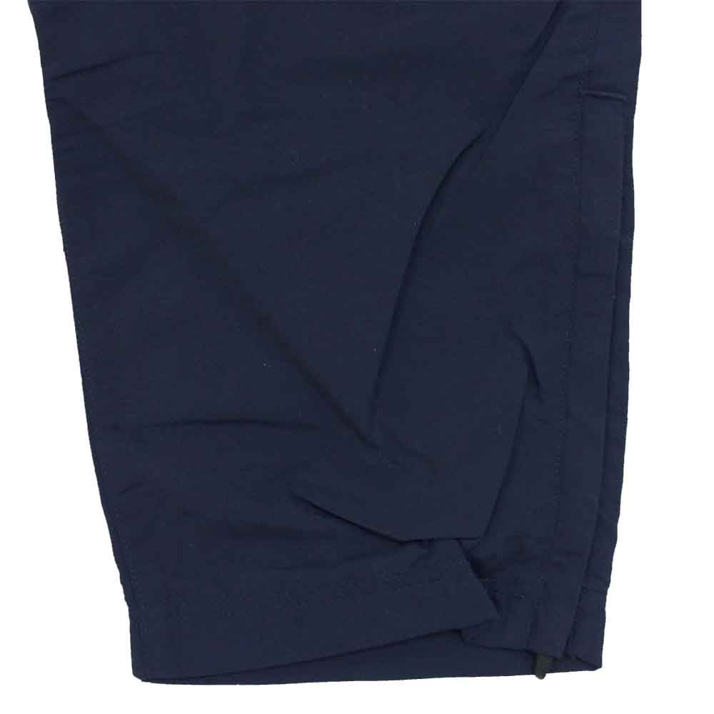 UNDEFEATED アンディフィーテッド × CHAMPION チャンピオン LOGO NYLON PANT ロゴ ナイロン パンツ ネイビー系 L【新古品】【未使用】【中古】