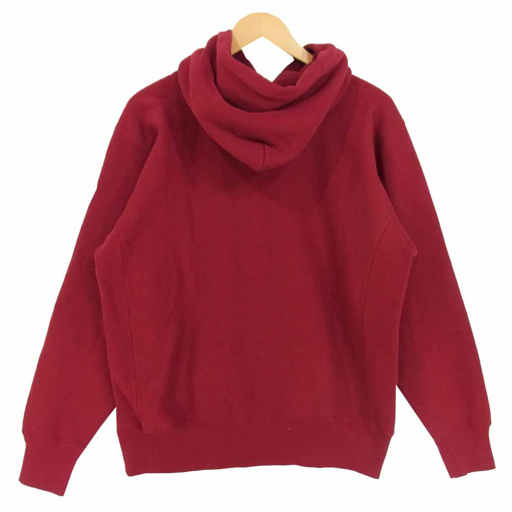 UNDEFEATED アンディフィーテッド C8-Q141 × CHAMPION チャンピオン ARCH LOGO RW HOOD SWEAT アーチ ロゴ パーカー ワインレッド系 L【新古品】【未使用】【中古】