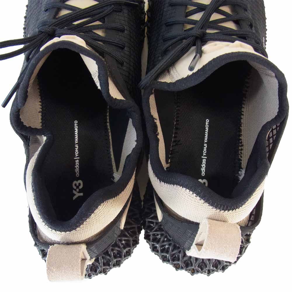 Yohji Yamamoto ヨウジヤマモト FX1058 Y-3 ワイスリー adidas アディダス RUNNER 4D ブラック系 28cm【新古品】【未使用】【中古】