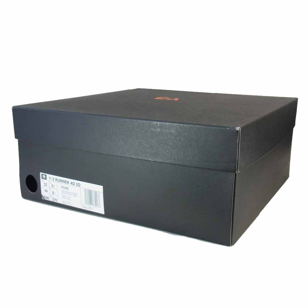 Yohji Yamamoto ヨウジヤマモト FX1058 Y-3 ワイスリー adidas アディダス RUNNER 4D ブラック系 28cm【新古品】【未使用】【中古】