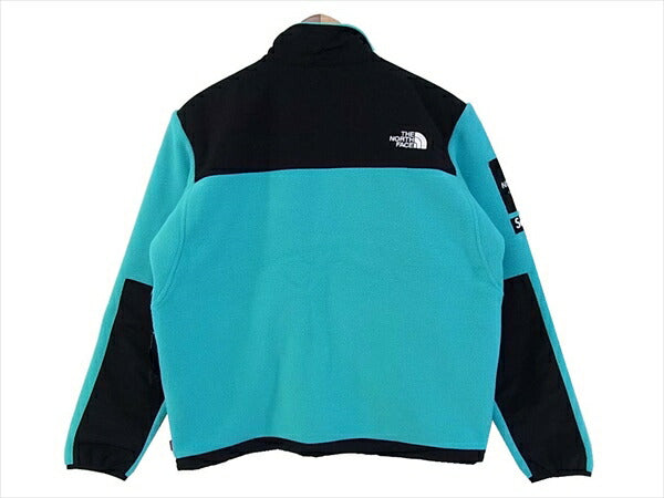 Supreme シュプリーム × ノースフェイス THE NORTH FACE 19SS Arc Logo Denali Fleece Jacket アーチロゴ デナリ フリース ジャケット 水色系 S【新古品】【未使用】【中古】