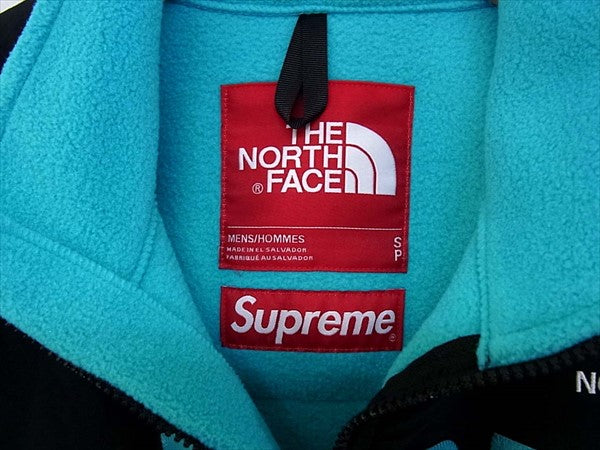 Supreme シュプリーム × ノースフェイス THE NORTH FACE 19SS Arc Logo Denali Fleece Jacket アーチロゴ デナリ フリース ジャケット 水色系 S【新古品】【未使用】【中古】