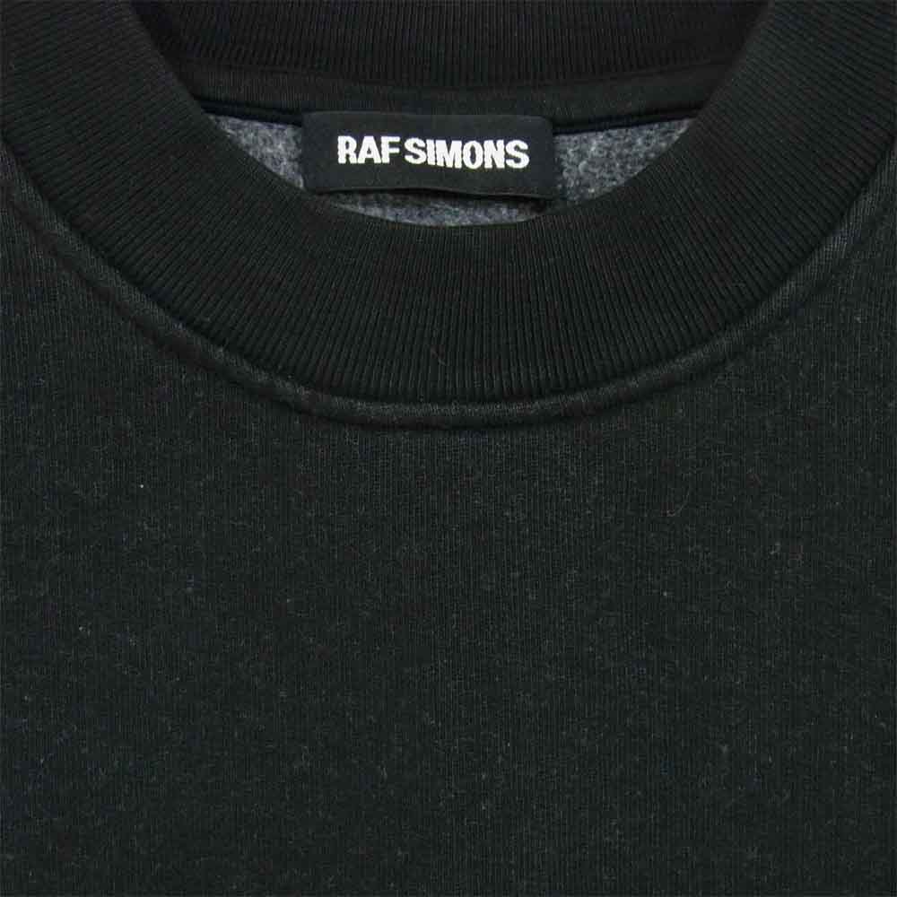 RAF SIMONS ラフシモンズ 13AW 1159-343-3404 グラデーション クルーネック スウェット  ブラック系 グリーン系 S【中古】