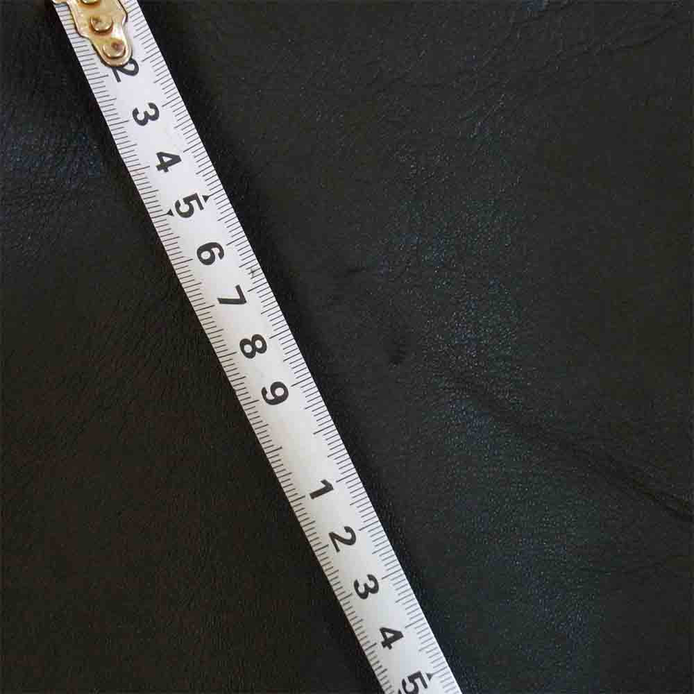 ハロルズギア ステアハイド レザー パンツ 牛革 一枚革 ブラック系 L【中古】