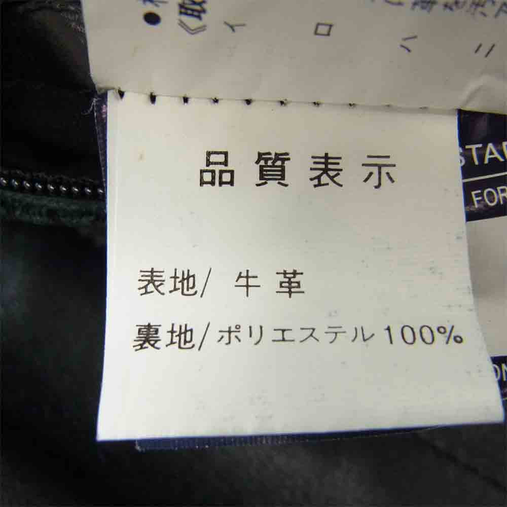 KADOYA カドヤ VNS-PTD レザー シングル ジャケット パテッド エボ EVO K'S LEATHER　【中古】