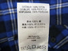 Supreme シュプリーム 未使用 19AW Arc Logo Quilted Flannel Shirt アーチロゴ キルト フランネル 長袖シャツ 青 青 M【極上美品】【中古】