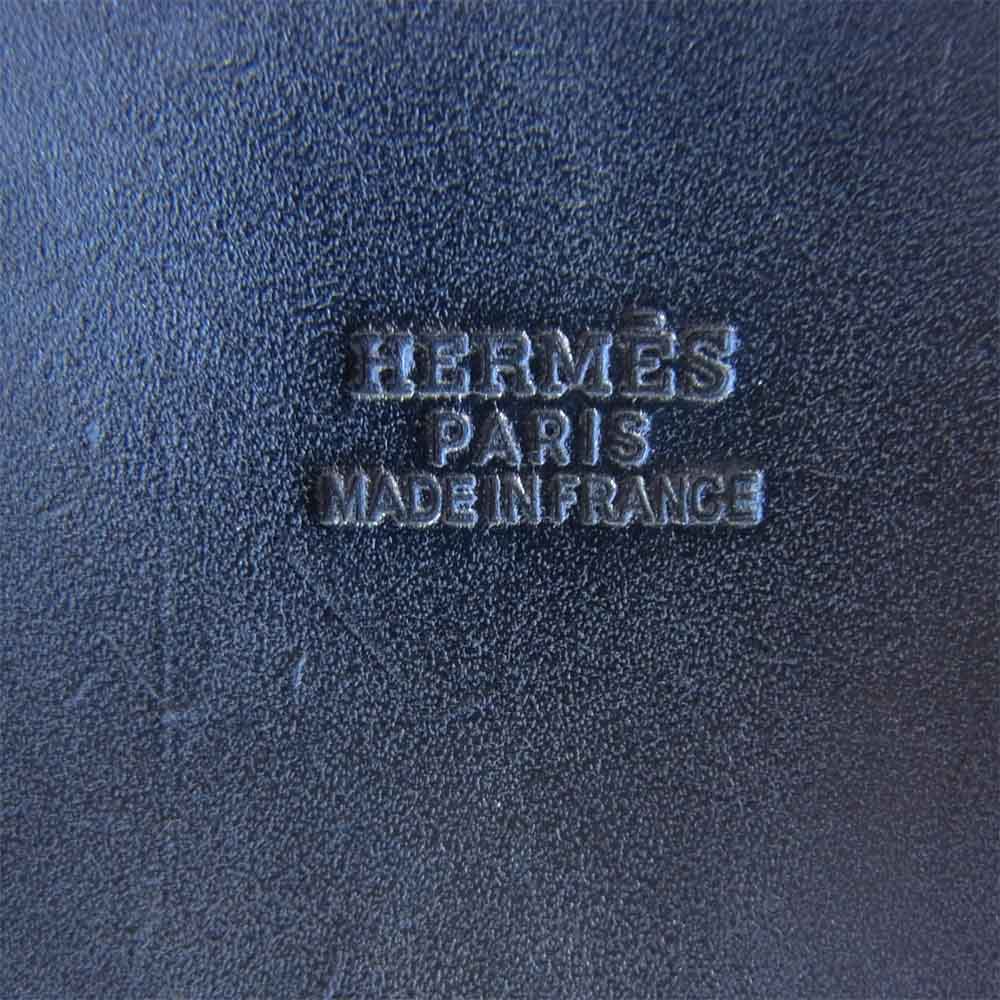 HERMES エルメス エール バッグ カバス GM □G 刻印 03年 ブラック系【中古】