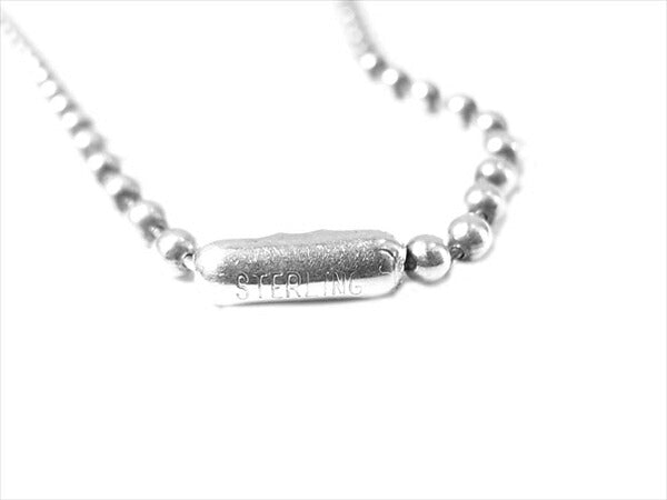 CHROME HEARTS クロムハーツ（原本無） LIPS TONGUE CHARM リップアンドタン チャーム  ネックレス  シルバー【中古】