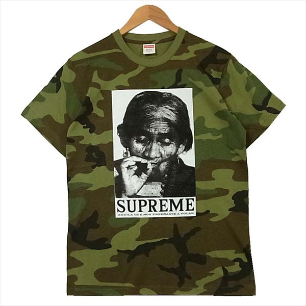 Supreme シュプリーム 19AW Aguila Tee アグイラ プリント 半袖Tシャツ 半袖 Tシャツ グリーン系 グリーン系 S【新古品】【未使用】【中古】