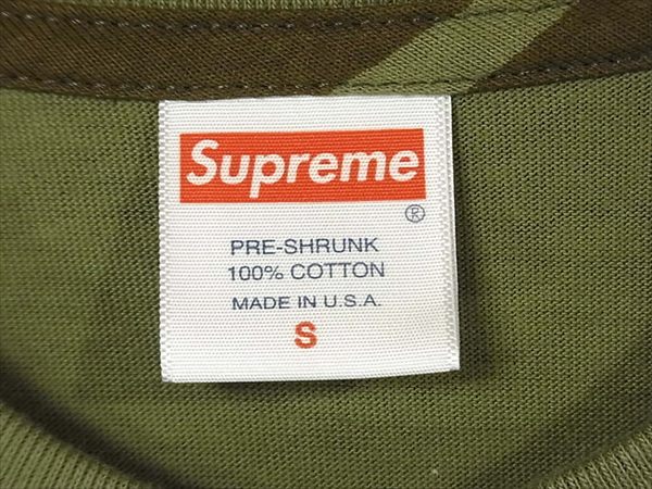 Supreme シュプリーム 19AW Aguila Tee アグイラ プリント 半袖Tシャツ 半袖 Tシャツ グリーン系 グリーン系 S【新古品】【未使用】【中古】