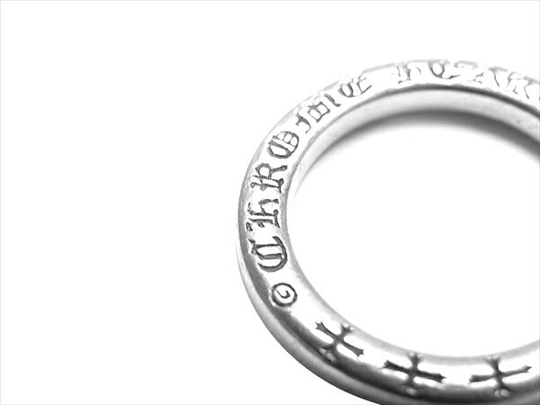 CHROME HEARTS クロムハーツ（原本無） NTFL Ring  リング シルバー 9号【中古】