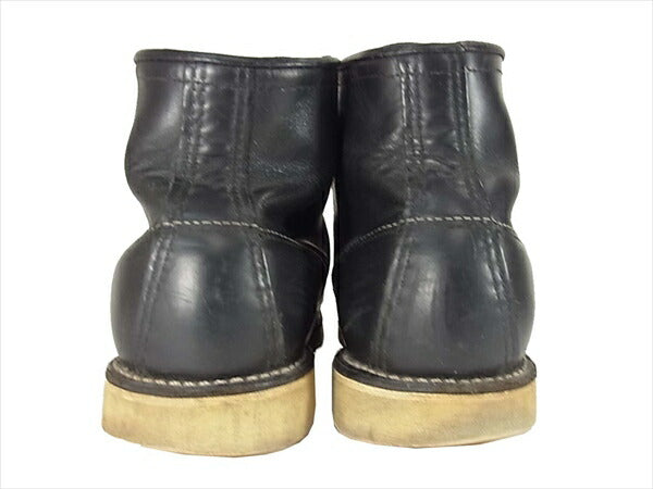 RED WING レッドウィング 8179 刺繍羽タグ アイリッシュセッター ブーツ ブラック系 実寸27cm程度【中古】