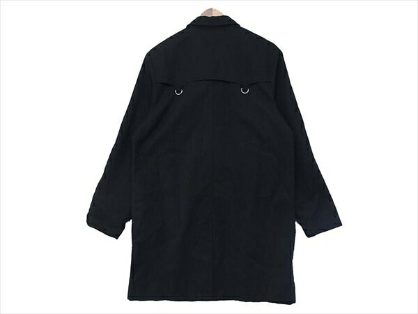 Supreme シュプリーム 19SS D-Ring Trench Coat 裏地チェック Dリング トレンチ コート ブラック系 M【美品】【中古】