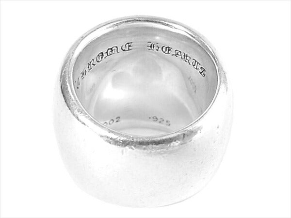 CHROME HEARTS クロムハーツ（原本無） CLASSIC OVAL RING クラシック オーバル クロス リング リング シルバー シルバー 19号程度【中古】