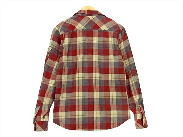 HYSTERIC GLAMOUR ヒステリックグラマー 0294AH01 TOO DRUNK TO FUCK シャツ ジャケット 長袖シャツ レッド系 レッド系 Ｓ【中古】