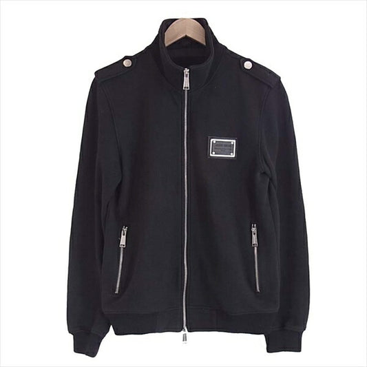 アントニーモラート コットン ジップアップ スウェット ジャケット 黒系 黒系 M【中古】