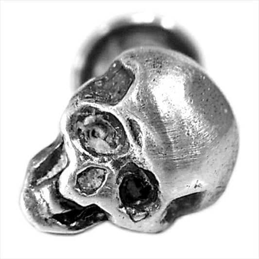 RATS ラッツ SKULL PIERCE SILVER 片耳ピアス スカル ピアス シルバー【中古】