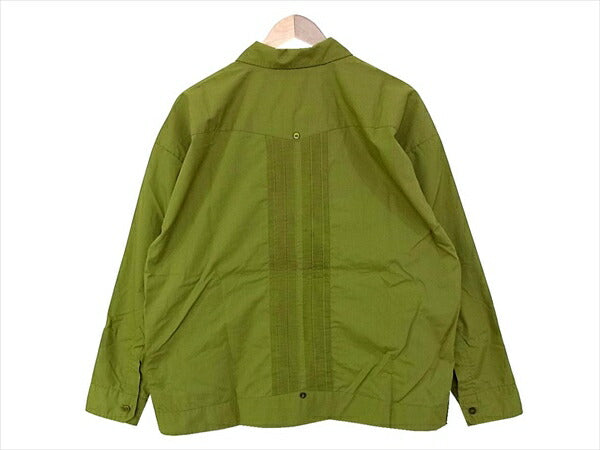 TENDERLOIN テンダーロイン GUAYABERA SHT L/S グアヤベラ 長袖シャツ カーキ(オリーブグリーン)系 カーキ(オリーブグリーン)系 S【新古品】【未使用】【中古】