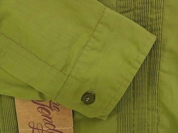 TENDERLOIN テンダーロイン GUAYABERA SHT L/S グアヤベラ 長袖シャツ カーキ(オリーブグリーン)系 カーキ(オリーブグリーン)系 S【新古品】【未使用】【中古】