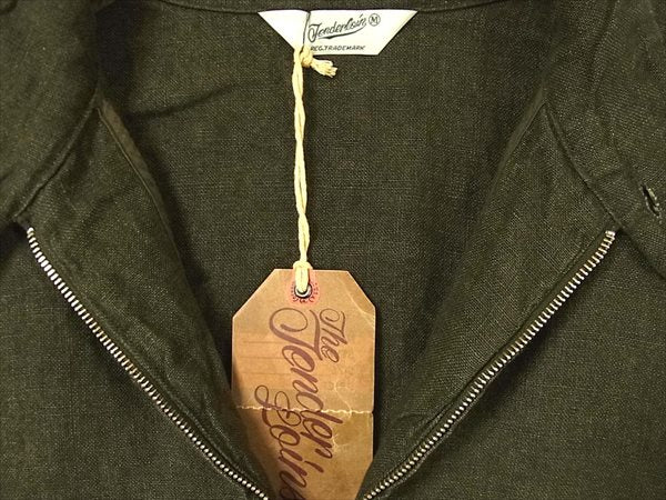 TENDERLOIN テンダーロイン LINEN SWING TOP リネン スウィング トップ ジャケット カーキ(オリーブグリーン)系 M【新古品】【未使用】【中古】