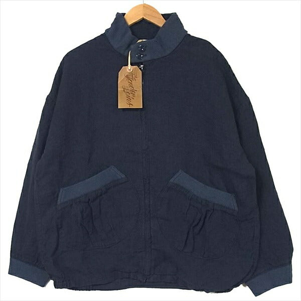 TENDERLOIN テンダーロイン LINEN SWING TOP リネン スウィング トップ ジャケット ネイビー系 M【新古品】【未使用】【中古】