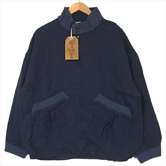 TENDERLOIN テンダーロイン LINEN SWING TOP リネン スウィング トップ ジャケット ネイビー系 M【新古品】【未使用】【中古】