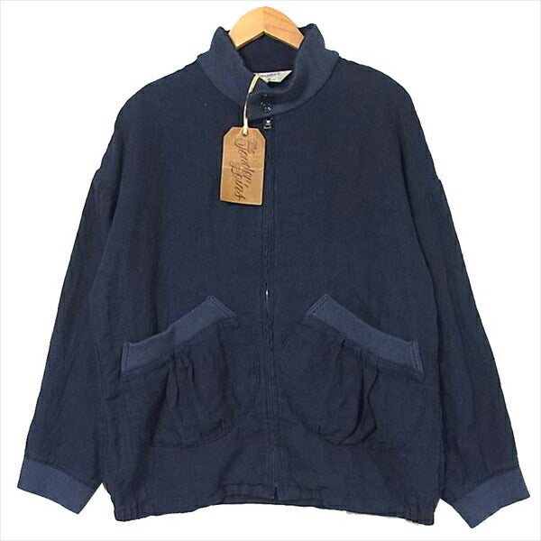 TENDERLOIN テンダーロイン LINEN SWING TOP リネン スウィング トップ ジャケット ネイビー系 S【新古品】【未使用】【中古】
